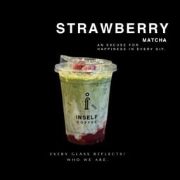 Strawberry milk matcha (มัทฉะสตอเบอร์รี่)