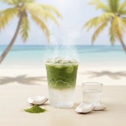 Matcha Coconut Water (มัทฉะน้ำมะพร้าว)