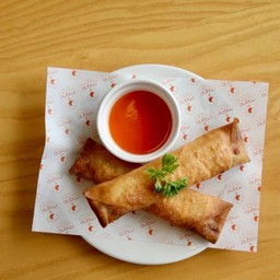 ปอเปี๊ยะแฮมชีส