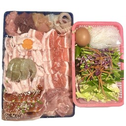 หมูกระทะชุดกลาง (M)