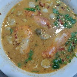 ต้มยำ  กุ้งแม่น้ำ