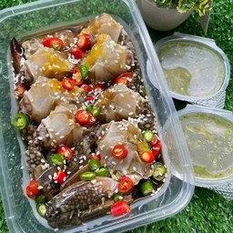 ปูม้าดอง 2 ตัว ดองซีอิ๊วเกาหลี