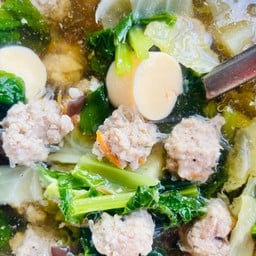 ต้มจืดเต้าหู้หมูสับ