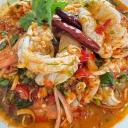 พล่ากุ้งสะดุ้งรสเด็ด