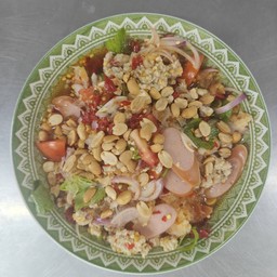 ยำวุ้นเส้นหมูสับ