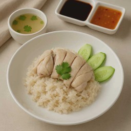 ข้าวมันไก่ต้ม