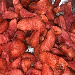 ไส้กรอกแดงทอด