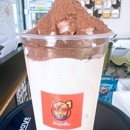 ละมุนลิ้นน้ำปั่นขนมปังปิ้ง