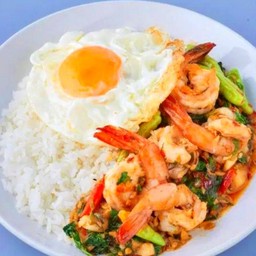 กะเพรากุ้ง