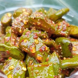 มะขามสด คลุกปลาร้าแจ่ว