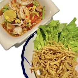 ส้มตำทอด