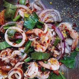 ก้อยทะเล (กุ้ง,หมึก)