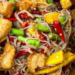 ตำซั่วแคปหมู