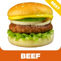 เบอร์เกอร์เนื้อ (BEEF BURGER)