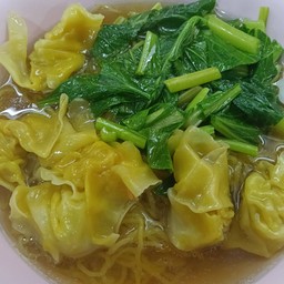 บะหมี่ 2 ก้อน เกี๊ยวล้วน