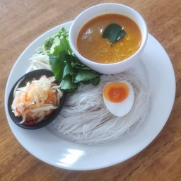 ขนมจีนน้ำยาปู+ไข่ต้ม ชุดเล็ก