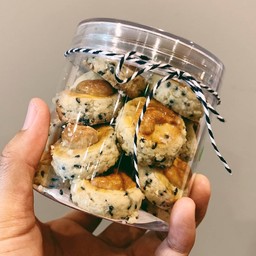 คุกกี้สิงคโปร์งาดำ (ไซส์ใหญ่)