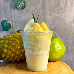 Guava Pineapple Honey ฝรั่งสับปะรดน้ำผึ้งปั่น