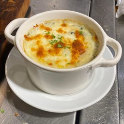 A3 มันบดอบชีส Baked Mashed Potota to With Chees