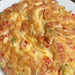 ไข่เจียวท็อปปิ้งจุก