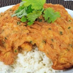 ข้าวไข่เจียวหมูสับ