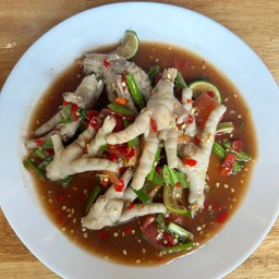 ตำตีนไก่