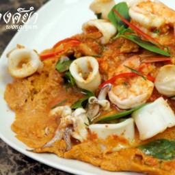 ข้าวห่อหมกไข่ข้นทะเล