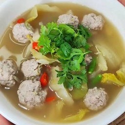 ต้มจืดผักกาดดองหมูสับ