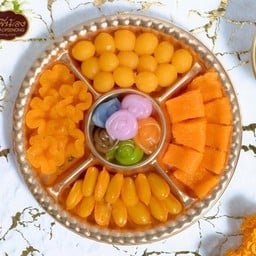 ขนมมงคล 5 อย่างถาดทอง