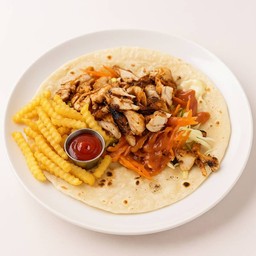 เคบับไก่+เฟรนฟราย