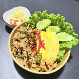 ข้าวกระเพราคั่ว สุดซอย
