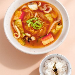 88 จัมปงบับ 짬뽕밥 (จัมปงบับพร้อมข้าว)