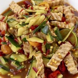 ตำแตงหมูยอ