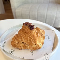 Coffee pecan croissants