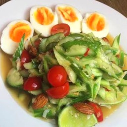 ตำแตงไข่ต้ม