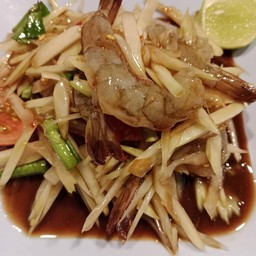 ตำกุ้งสด/สุก(ปลาร้า)