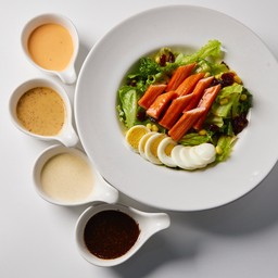 สลัดปูอัดซอสซีอิ้วญี่ปุ่น