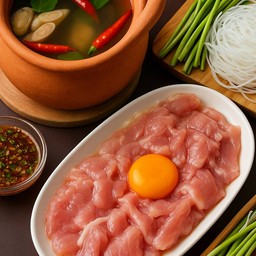 ชุดจิ้มจุ่ม หมูล้วน