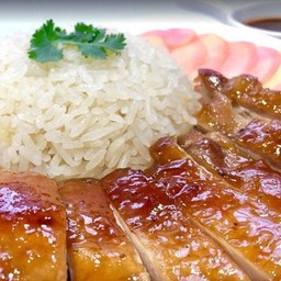 ข้าวมันไก่ย่าง