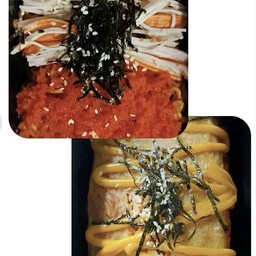 [เซตสุดฮิต] มาม่าเกาหลีปูอัดไข่กุ้ง + มาม่าเกาหลีห่อไข่