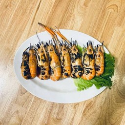 กุ้งเผาเบอร์หัว (size550) 0.5 กิโล