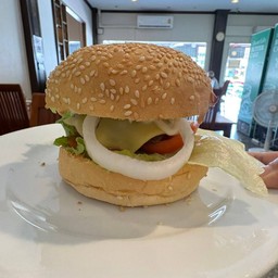 เบอร์เกอร์หมู&ชีส