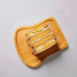 แซนวิส แฮมชิส+ไข่ต้ม