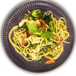 เส้นผัดเขียวหวานสไตล์คุณนาย