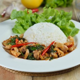 ข้าวกะเพราไก่