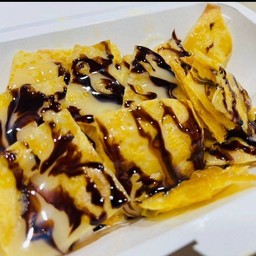 โรตีกรอบช็อกโกแลต Crispy Chocolate Roti
