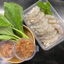 กุ้งแช่น้ำปลาไซส์ L (12 ตัว)