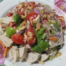 ยำ วุ้นเส้น หมูยอ