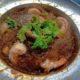 กุ้งอบวุ้นเส้น