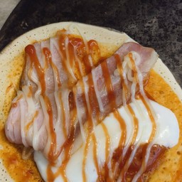 โตเกียวพิซซ่าเบคอนชีสยืดด